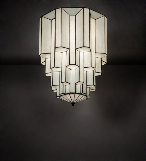 Meyda Tiffany Paramount 213839 Ceiling Light - Antique Brass