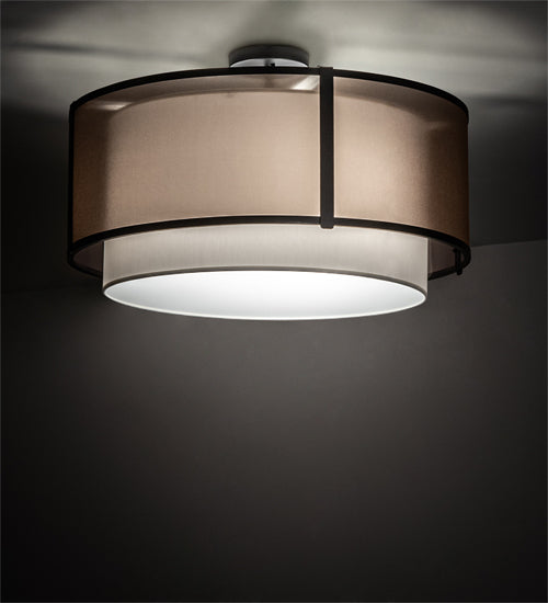 Meyda Tiffany Cilindro 213919 Ceiling Light - Timeless Bronze