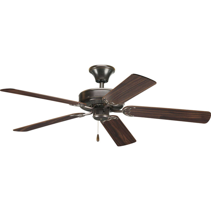 Progress Airpro Builder P2501-20 Ceiling Fan - Antique Bronze, Medium Cherry, Classic Walnut/