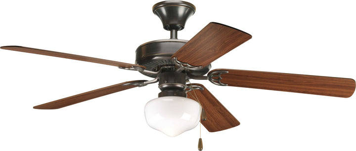 Progress Airpro Builder P2501-20 Ceiling Fan - Antique Bronze, Medium Cherry, Classic Walnut/