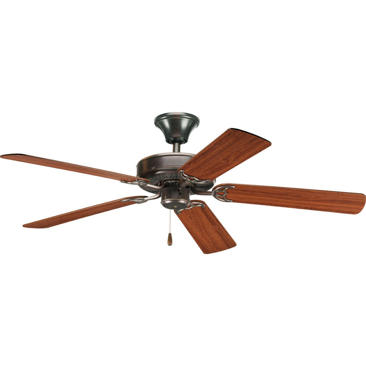 Progress Airpro Builder P2501-20 Ceiling Fan - Antique Bronze, Medium Cherry, Classic Walnut/