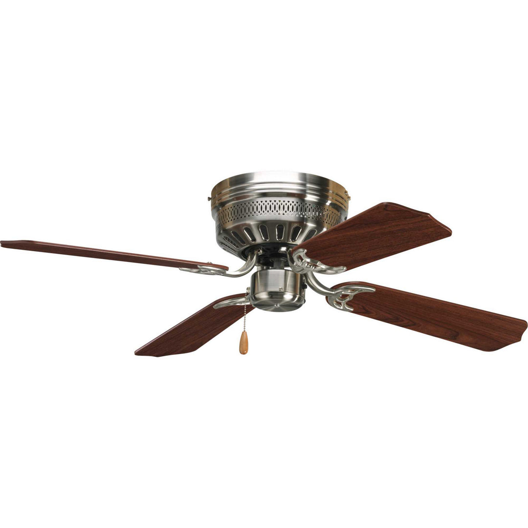 Progress Airpro Hugger P2524-09 Ceiling Fan - Brushed Nickel, Cherry, Natural Cherry/