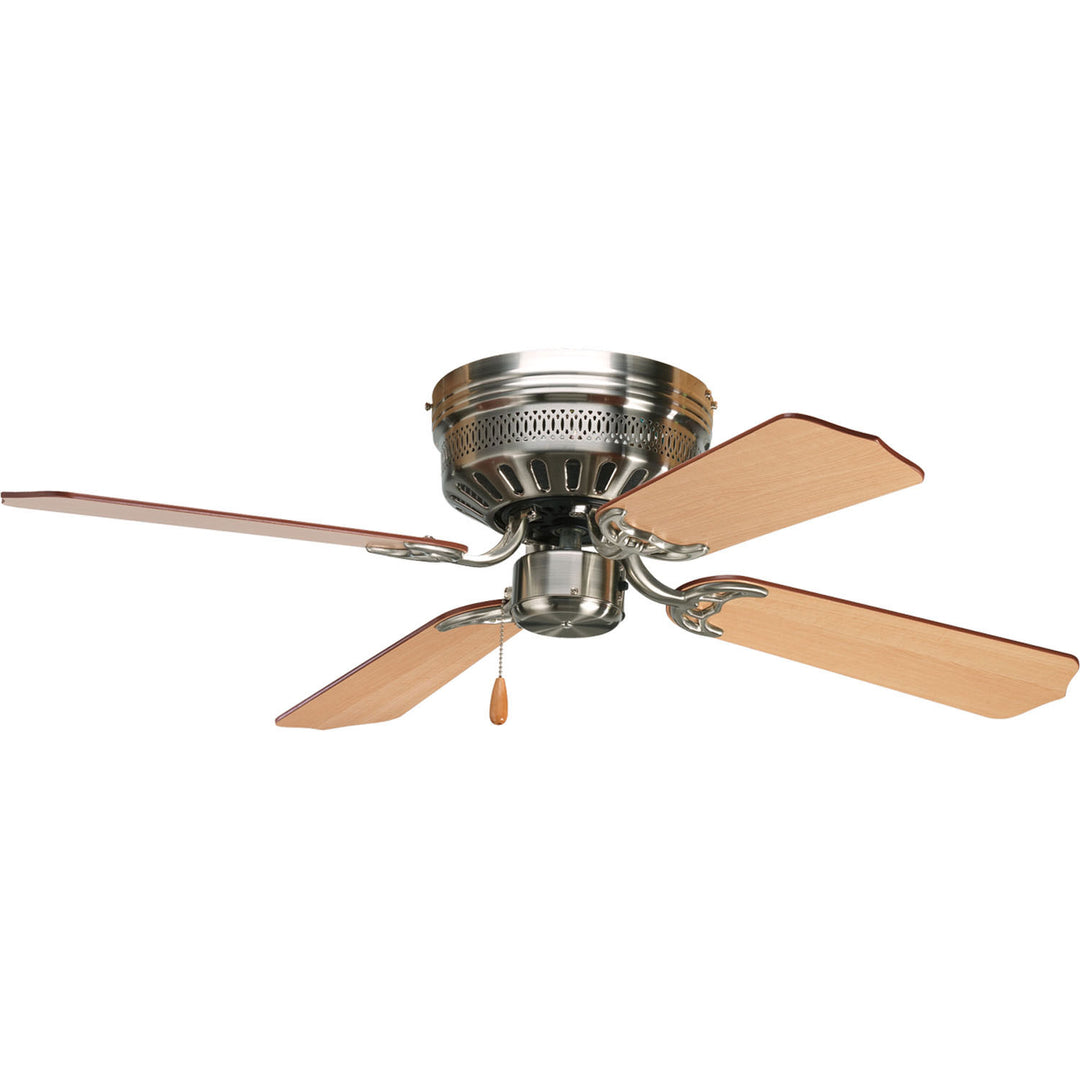 Progress Airpro Hugger P2524-09 Ceiling Fan - Brushed Nickel, Cherry, Natural Cherry/