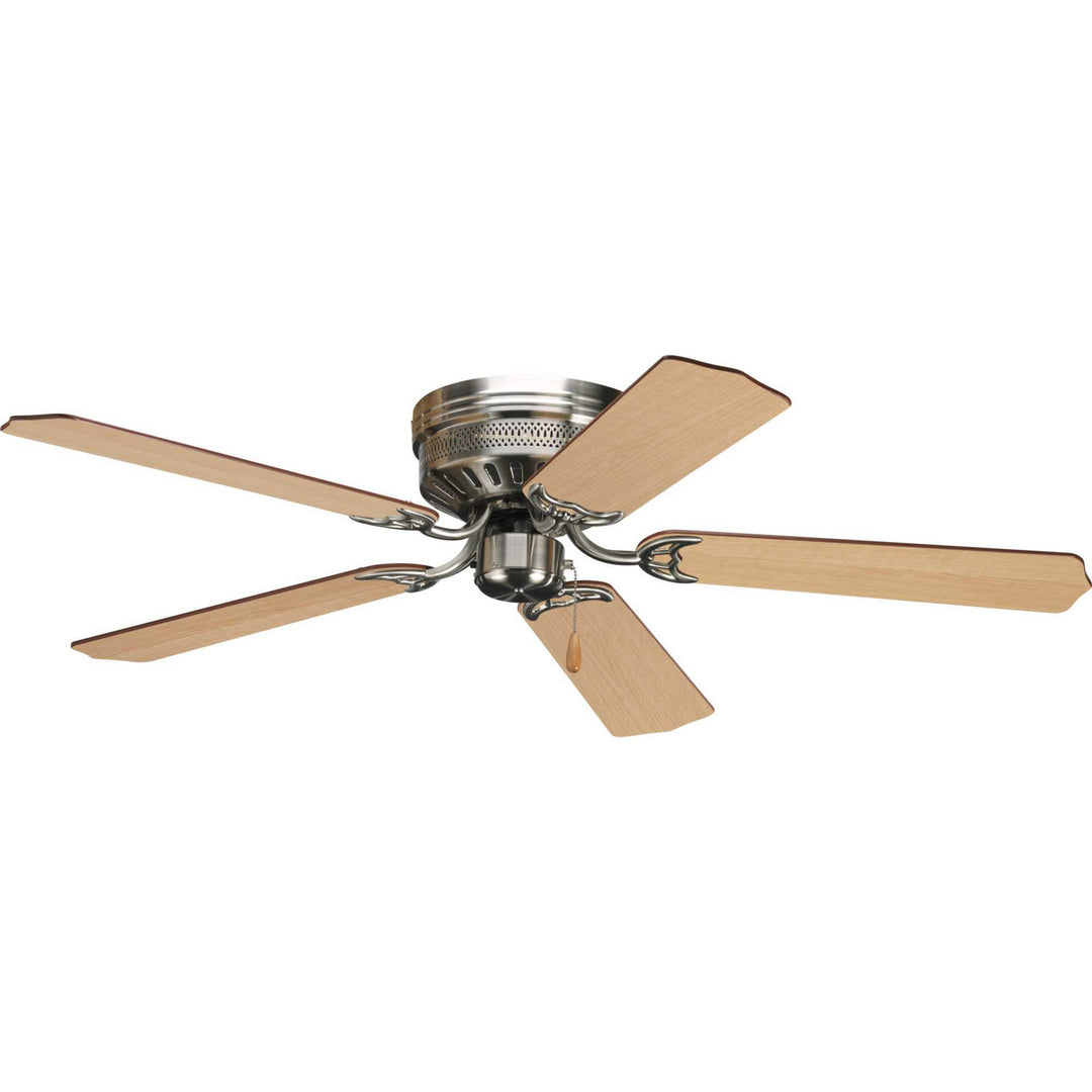 Progress Airpro Hugger P2525-09 Ceiling Fan - Brushed Nickel, Cherry, Natural Cherry/