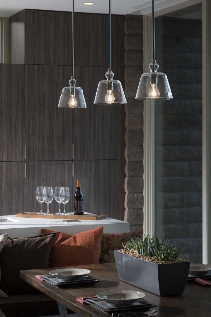 Progress Glass Pendants P5184-104 Pendant Light - Polished Nickel