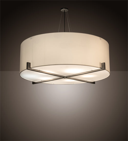 Meyda Tiffany Cilindro 214021 Pendant Light - Nickel