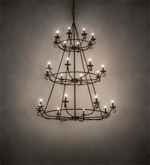 Meyda Tiffany Estrella 214036 Chandelier Light - Timeless Bronze