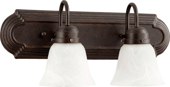 Quorum 5094 Vanities 5094-2-144 Bath Vanity Light 18 in. wide - Toasted Sienna