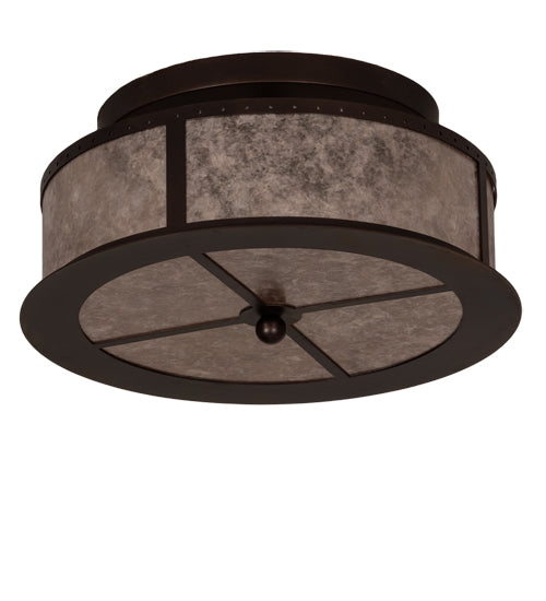Meyda Tiffany Smythe Craftsman 214356 Ceiling Light - Mahogany Bronze