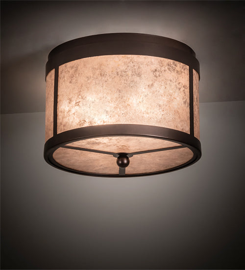 Meyda Tiffany Smythe Craftsman 214357 Ceiling Light - Mahogany Bronze