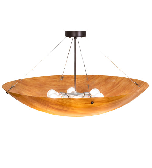 Meyda Tiffany Cypola 214541 Ceiling Light - Mahogany Bronze