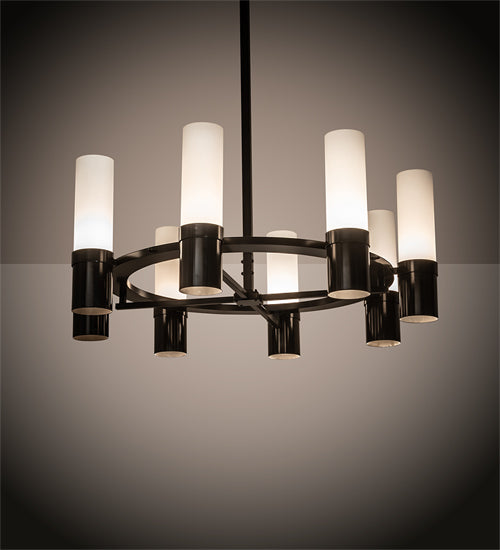 Meyda Tiffany Farmington 214875 Chandelier Light - Timeless Bronze