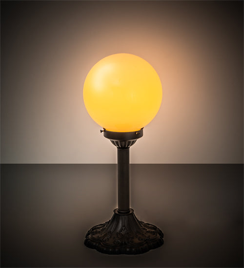 Meyda Tiffany Lighting 214925 Halloween One Light Table Lamp Lamp Bronze / Dark