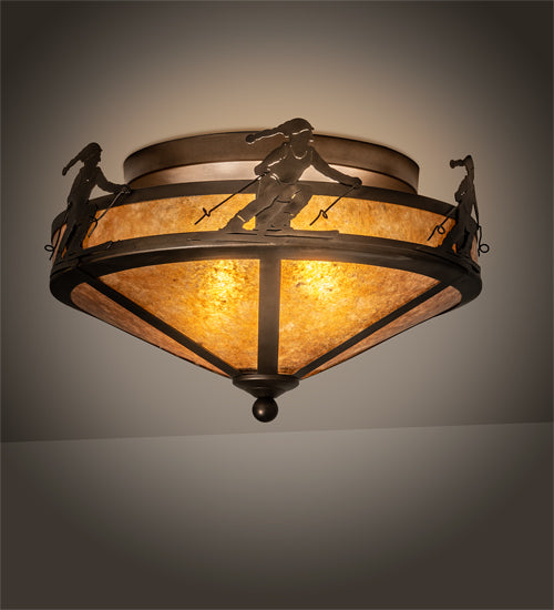 Meyda Tiffany Alpine 215163 Ceiling Light - Antique Copper