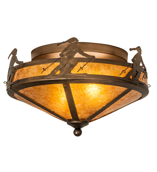 Meyda Tiffany Alpine 215163 Ceiling Light - Antique Copper
