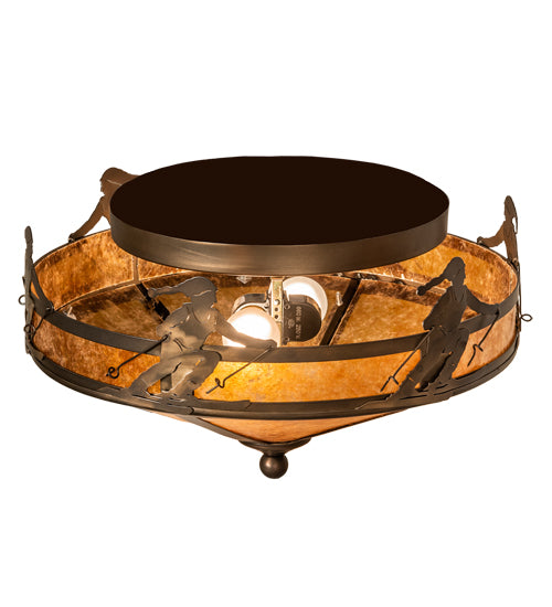 Meyda Tiffany Alpine 215163 Ceiling Light - Antique Copper