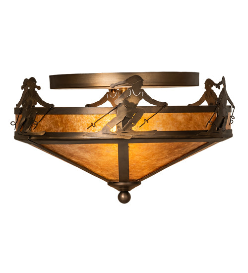 Meyda Tiffany Alpine 215163 Ceiling Light - Antique Copper