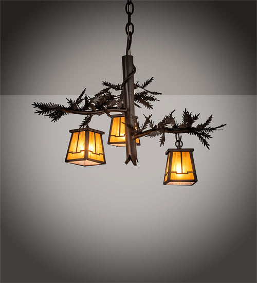 Meyda Tiffany Pine Branch 215312 Chandelier Light - Cafe-Noir