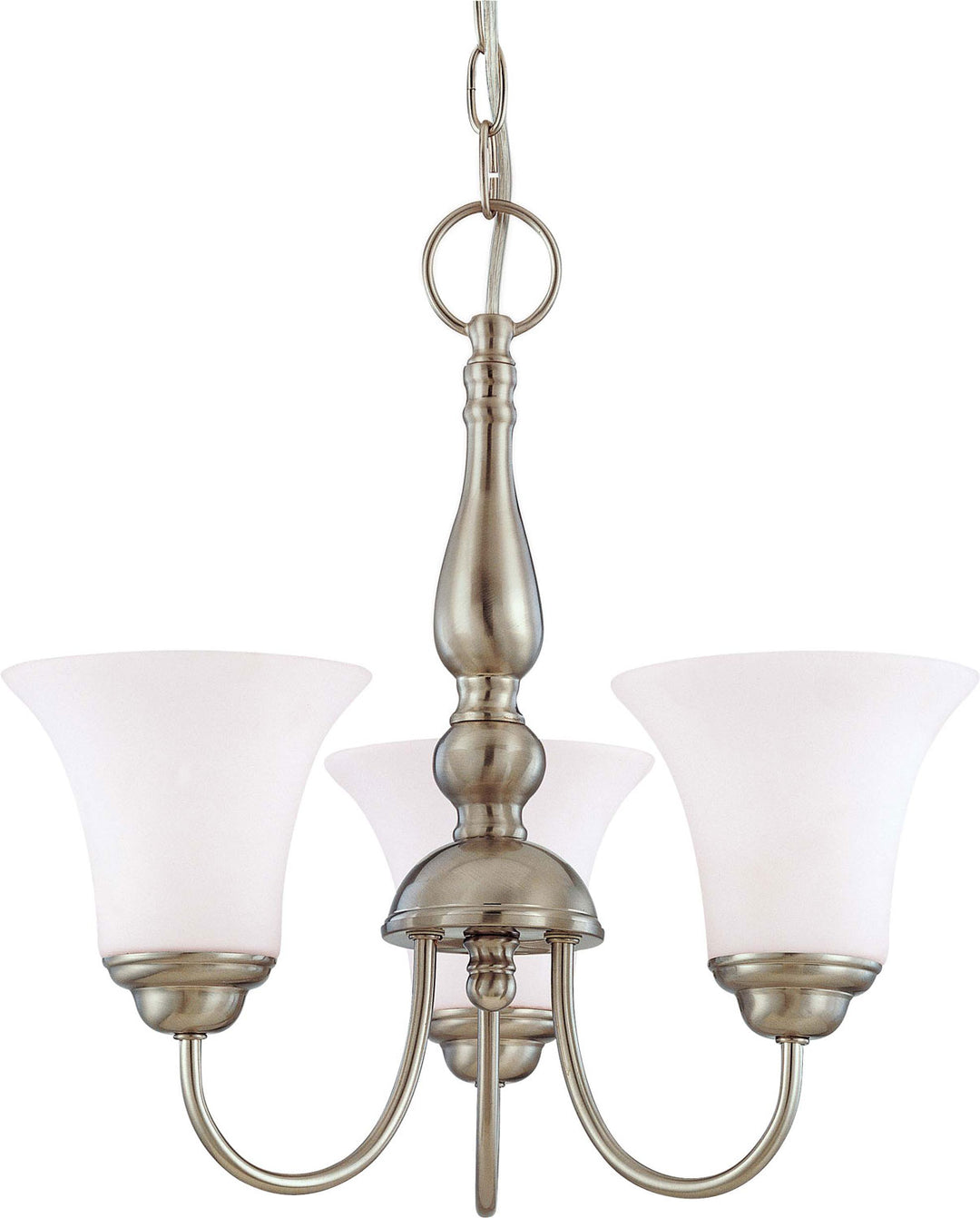 Nuvo Dupont 60-1821 Chandelier Light - Brushed Nickel