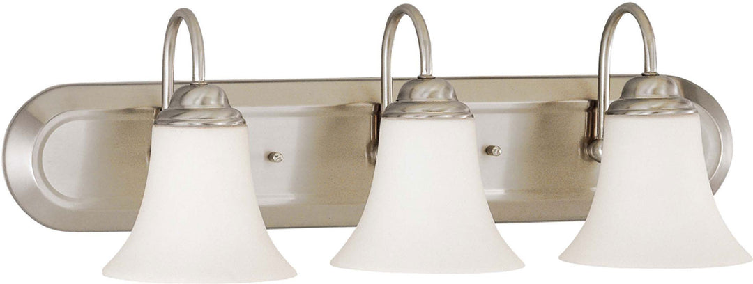 Nuvo Dupont 60-1834 Bath Vanity Light 24 in. wide - Brushed Nickel