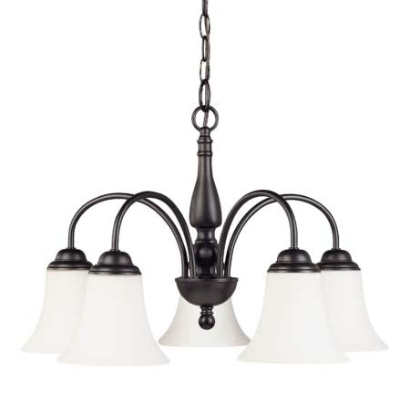 Nuvo Dupont 60-1842 Chandelier Light - Dark Chocolate Bronze
