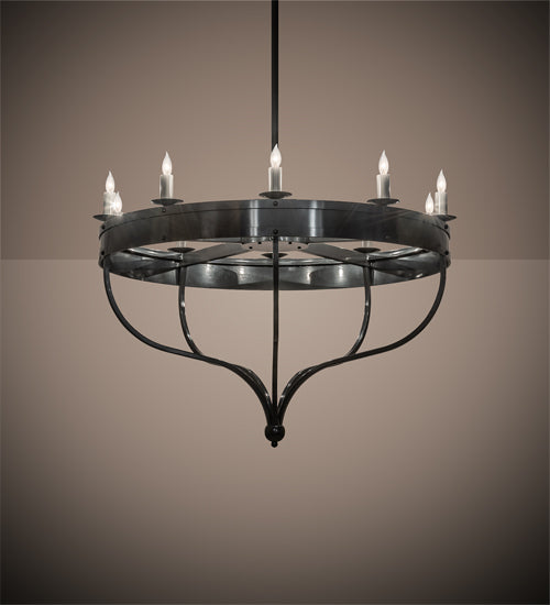 Meyda Tiffany Parnella 215483 Chandelier Light - Mahogany Bronze