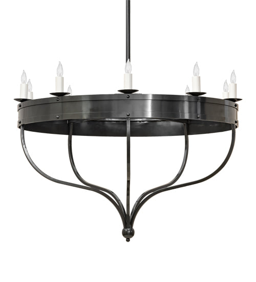 Meyda Tiffany Parnella 215483 Chandelier Light - Mahogany Bronze