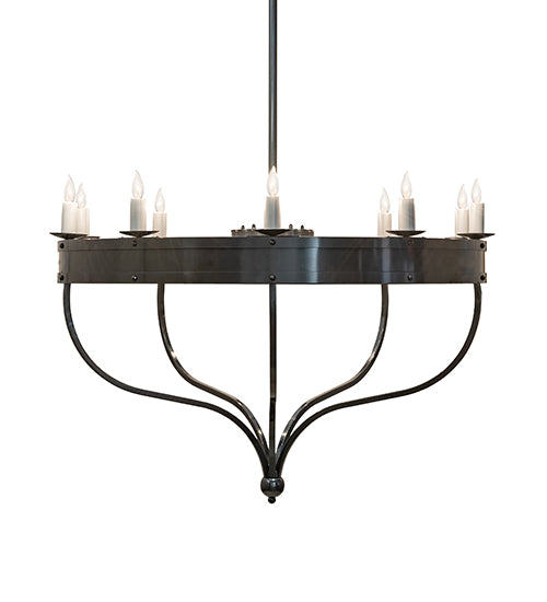 Meyda Tiffany Parnella 215483 Chandelier Light - Mahogany Bronze