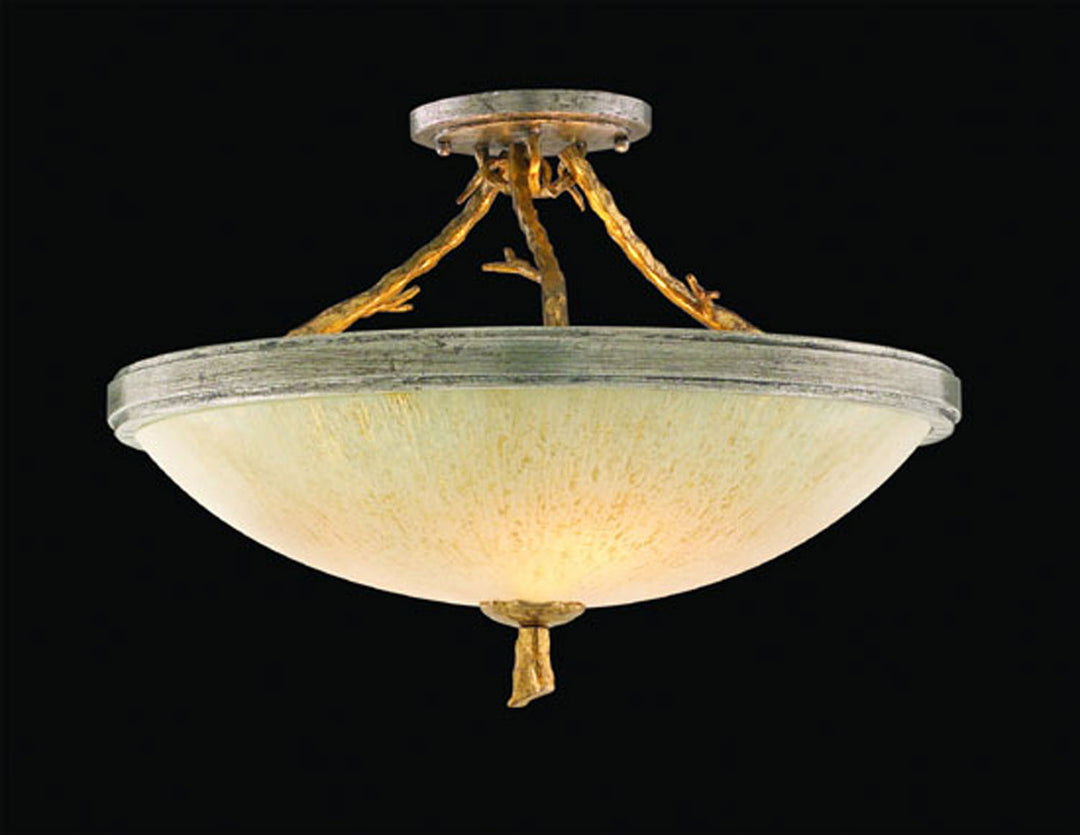 Corbett Parc Royale 66-33-VGL/SSL Ceiling Light - Gold And Silver Leaf