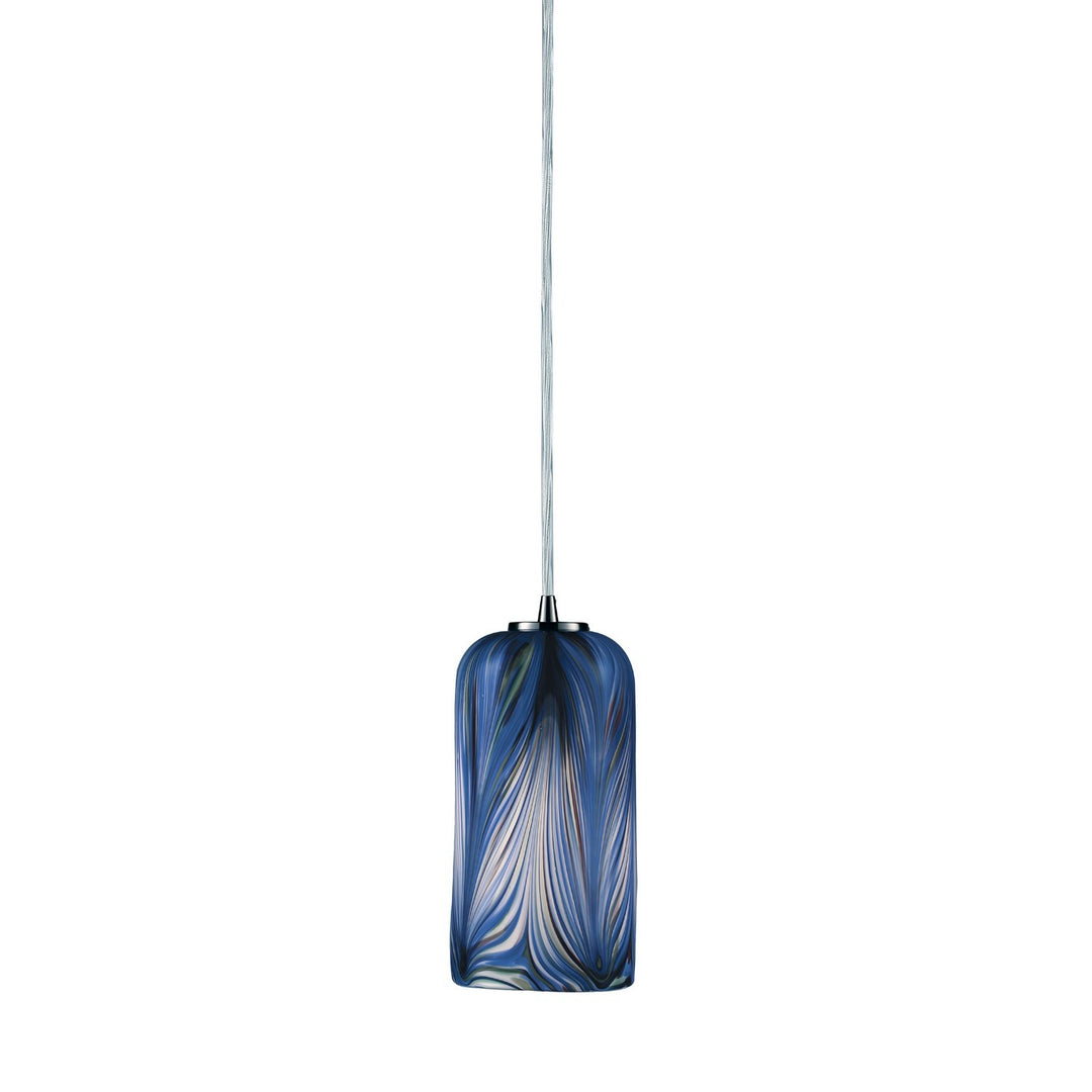 Elk Molten 544-1MO Pendant Light - Satin Nickel