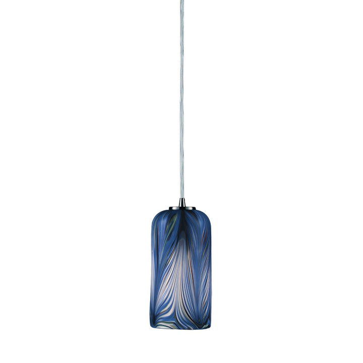 Elk Molten 544-1MO Pendant Light - Satin Nickel