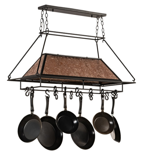 Meyda Tiffany Mission 215593 Pendant Light - Wrought Iron
