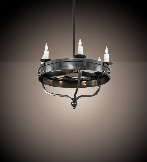 Meyda Tiffany Parnella 215651 Chandelier Light - Nickel