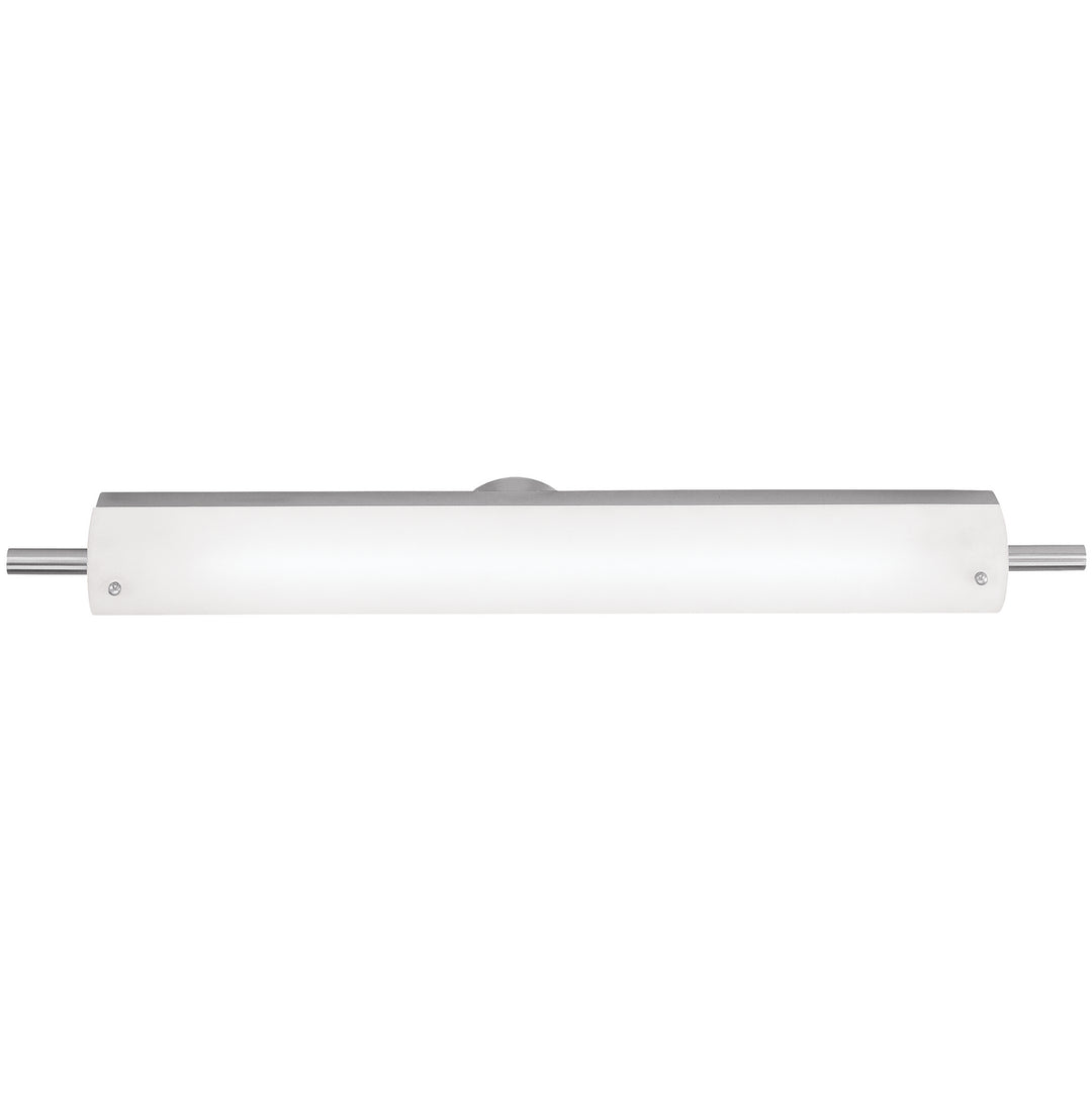 Access Vail 31002-BS/OPL Bath Vanity Light 31 in. wide - Brushed Steel