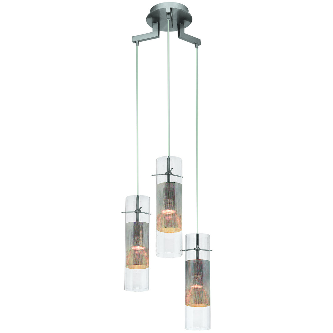 Access Spartan 50526-BS/CLM Pendant Light - Brushed Steel