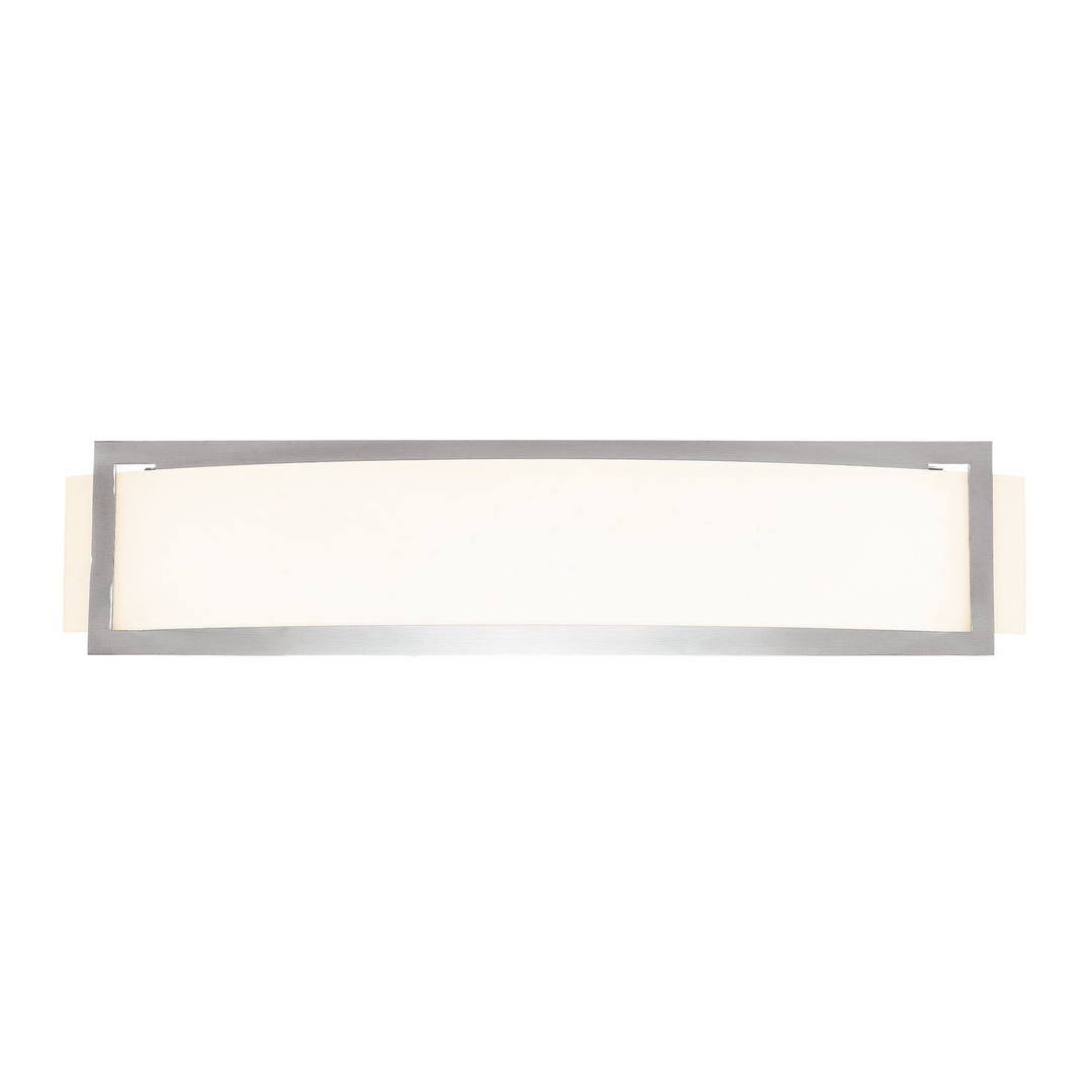 Access Argon 62105-BS/OPL Bath Vanity Light 23 in. wide - Brushed Steel