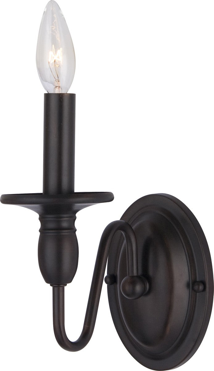 Maxim Towne 11031OI Wall Sconce Light - Oil Rubbed Bronze
