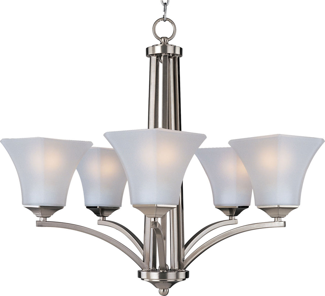 Maxim Aurora 20095FTSN Chandelier Light - Satin Nickel