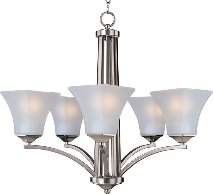 Maxim Aurora 20095FTSN Chandelier Light - Satin Nickel