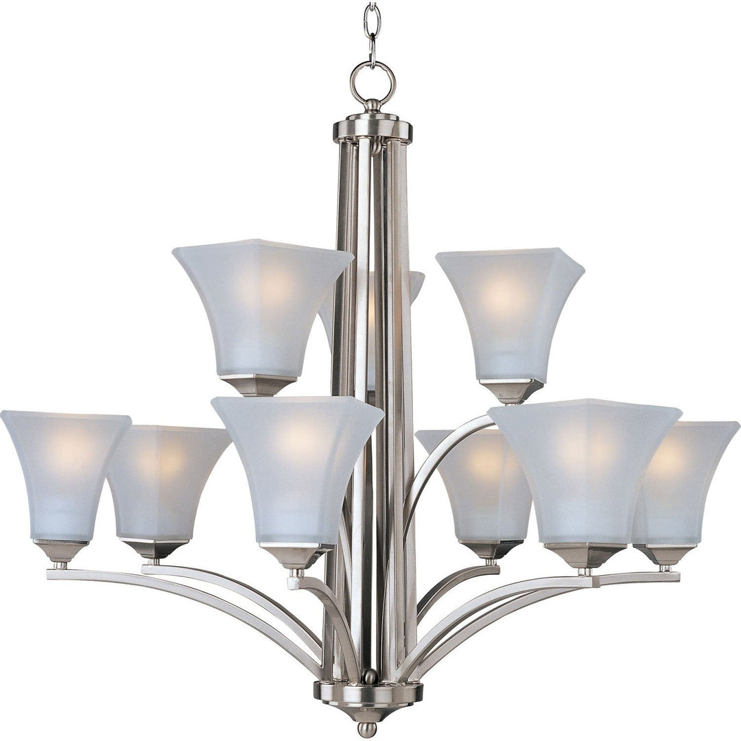 Maxim Aurora 20096FTSN Chandelier Light - Satin Nickel