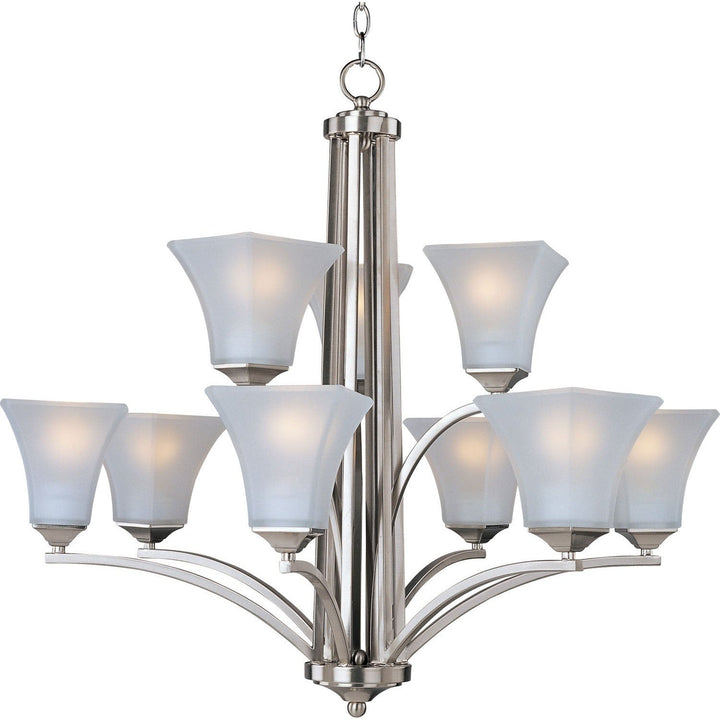 Maxim Aurora 20096FTSN Chandelier Light - Satin Nickel