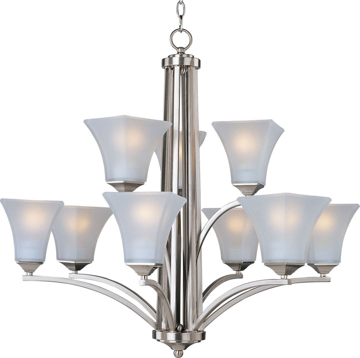 Maxim Aurora 20096FTSN Chandelier Light - Satin Nickel