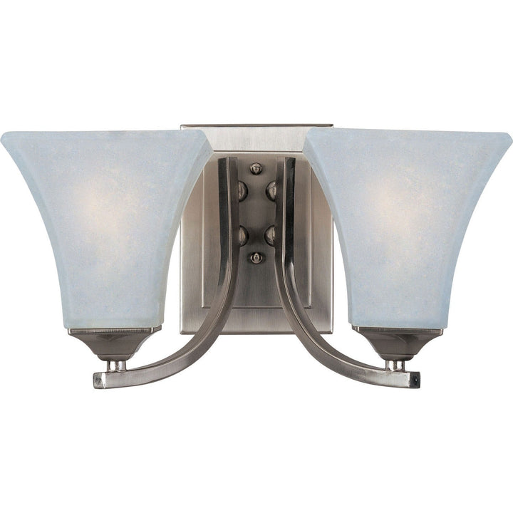 Maxim Aurora 20099FTSN Bath Vanity Light 14 in. wide - Satin Nickel