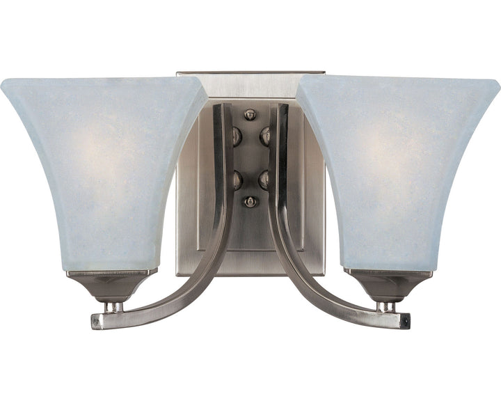 Maxim Aurora 20099FTSN Bath Vanity Light 14 in. wide - Satin Nickel