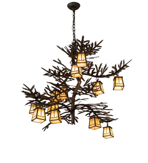 Meyda Tiffany Pine Branch 216222 Chandelier Light -
