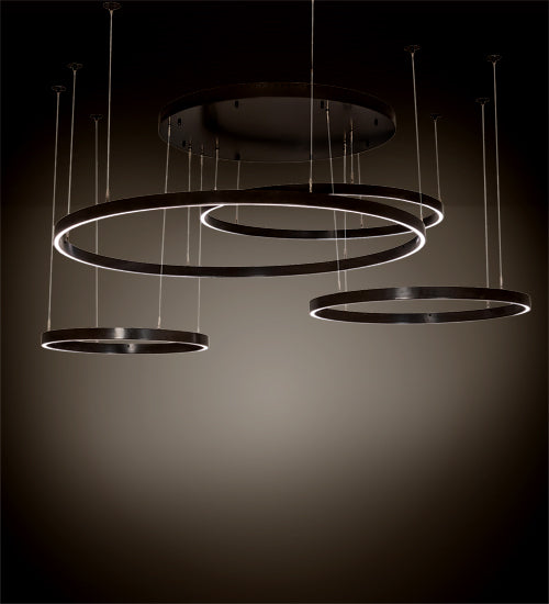 Meyda Tiffany Anillo 216321 Chandelier Light - Timeless Bronze