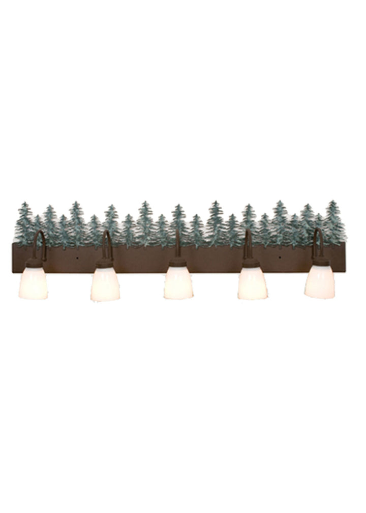 Meyda Tiffany Tall Pines 101961 Bath Vanity Light 48 in. wide - Cafe-Noir