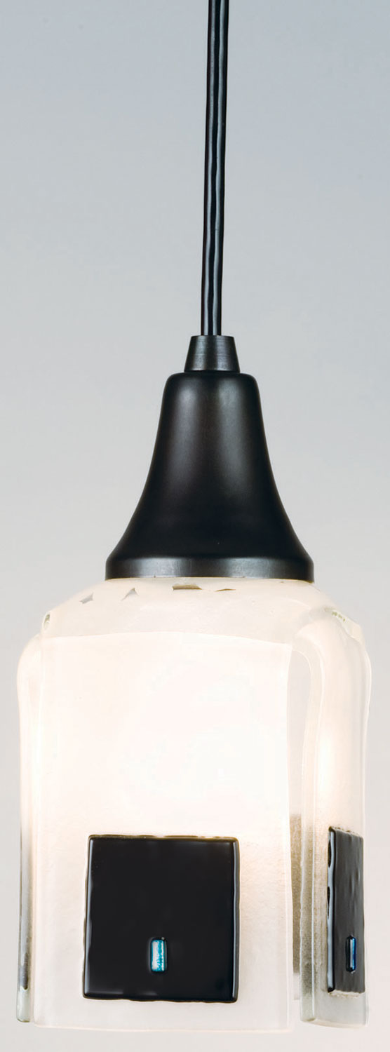 Meyda Tiffany Metro Fusion 12533 Pendant Light - Craftsman Brown