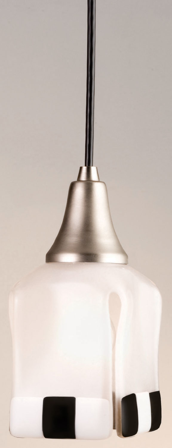 Meyda Tiffany Metro Fusion 12534 Pendant Light - Nickel