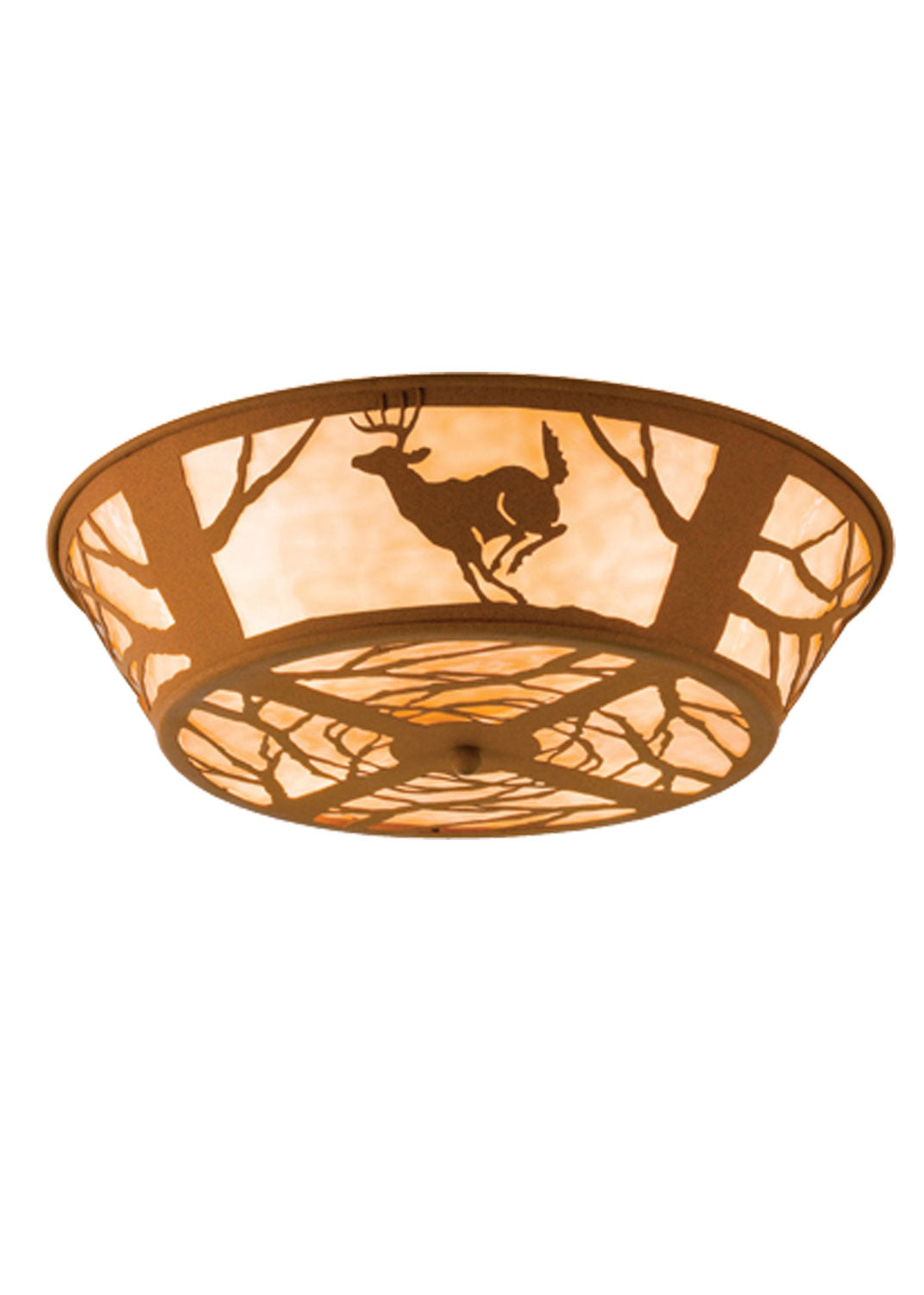 Meyda Tiffany Deer On The Loose 15277 Ceiling Light - Earth